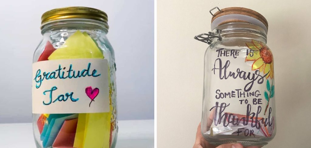 How to Make a Gratitude Jar