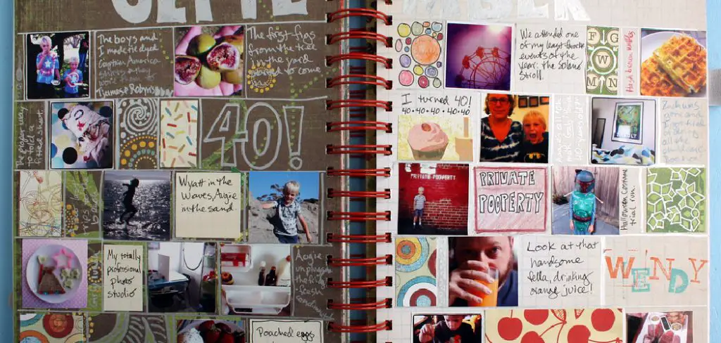 How to Make a Scrapbook Layout