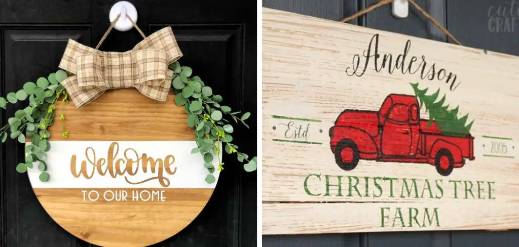 How to Make a Wood Sign with Cricut