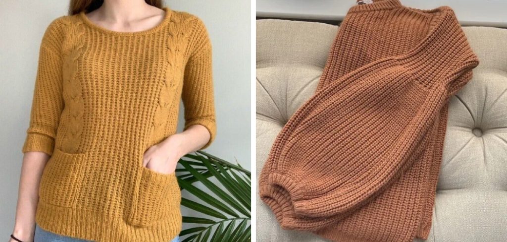 How to Stretch an Acrylic Sweater