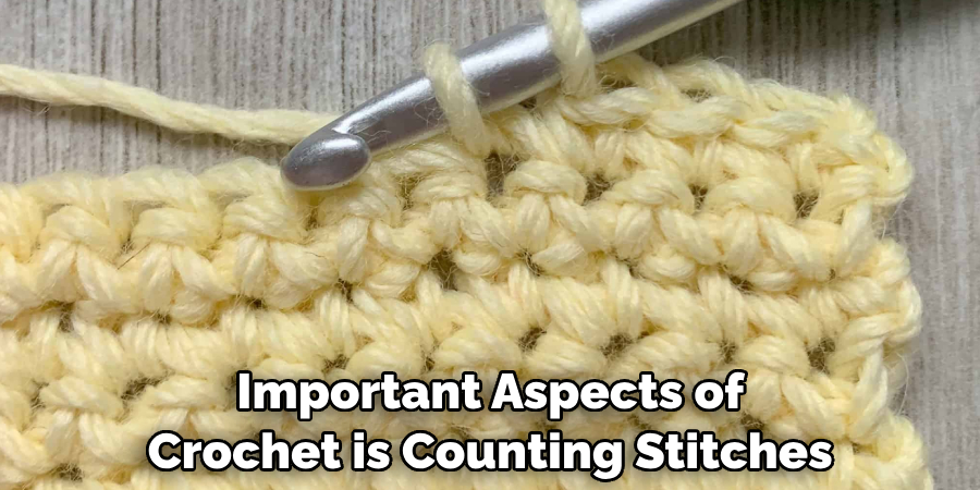 Important Aspects of Crochet is Counting Stitches