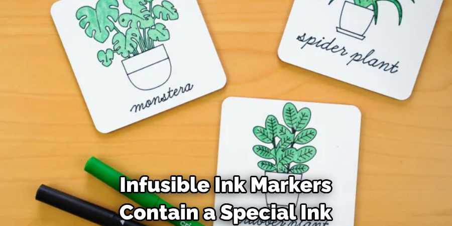 Infusible Ink Markers Contain a Special Ink