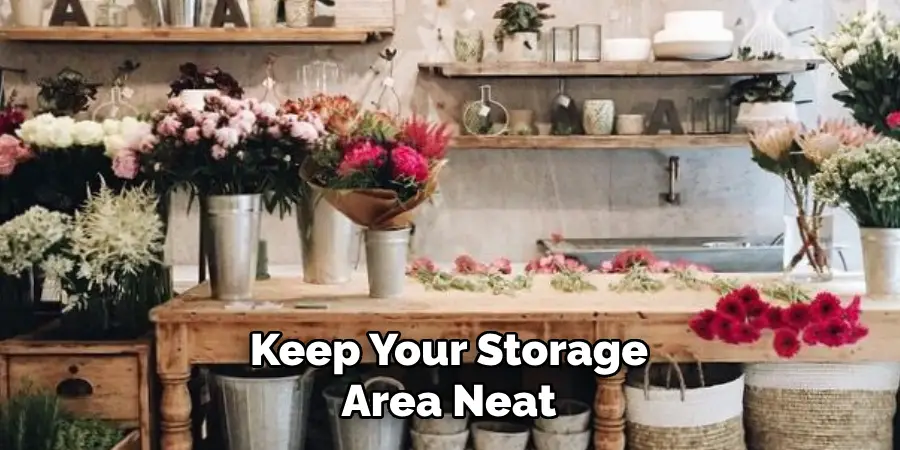 Keep Your Storage Area Neat