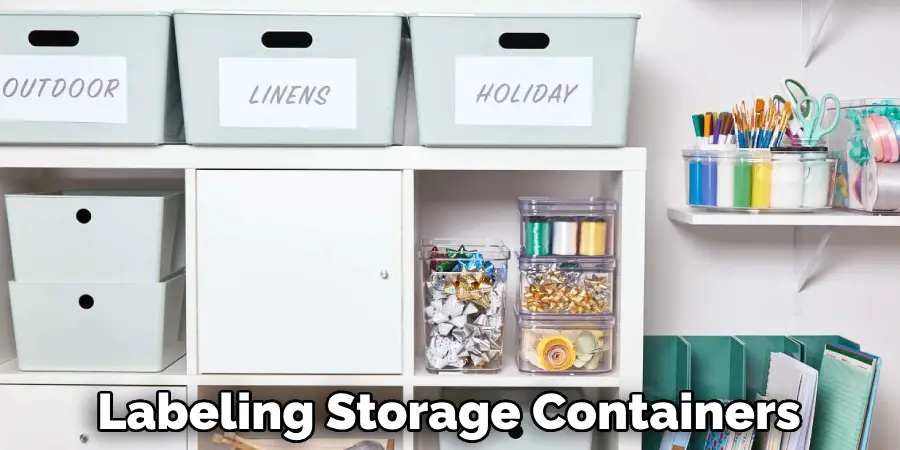 Labeling Storage Containers