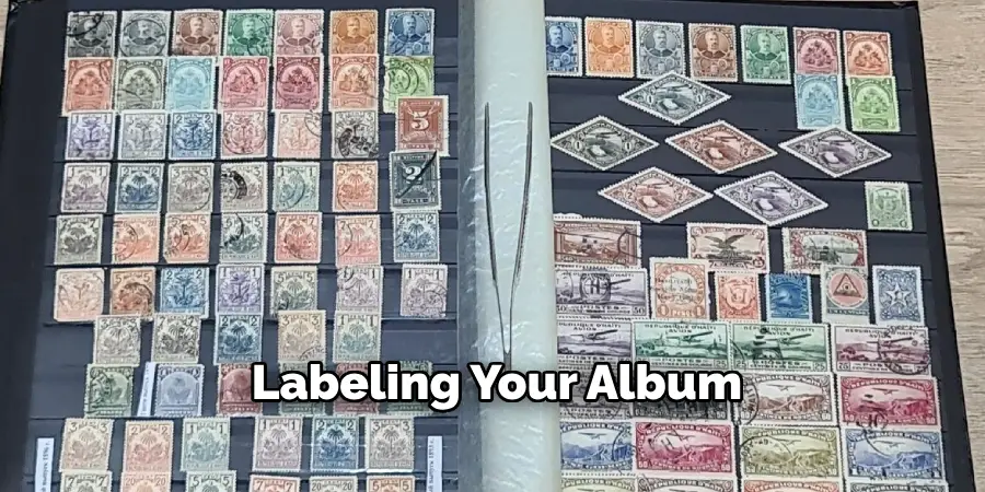 Labeling Your Album