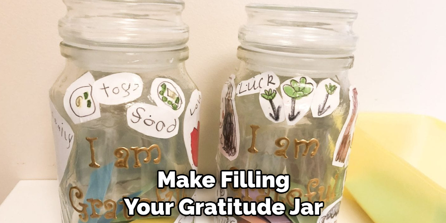 Make Filling Your Gratitude Jar