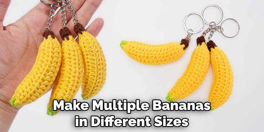 Make Multiple Bananas in Different Sizes