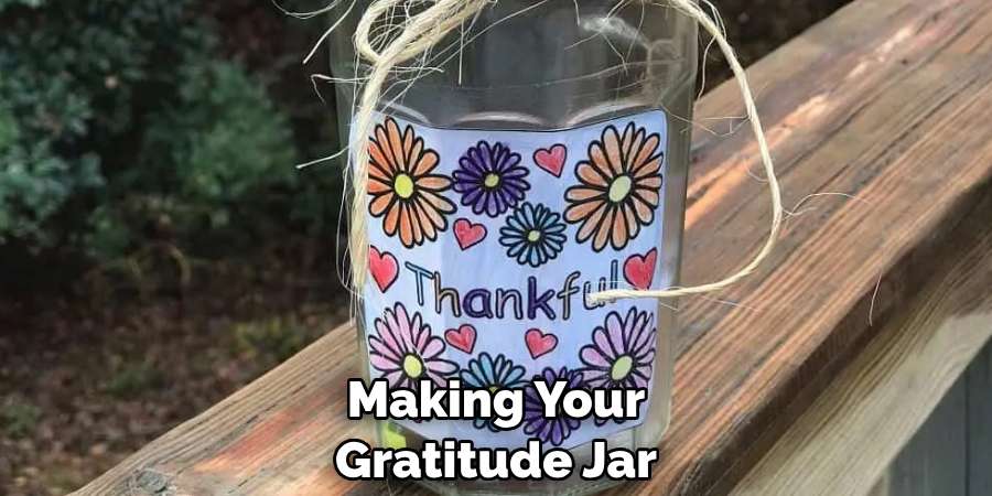 Making Your Gratitude Jar