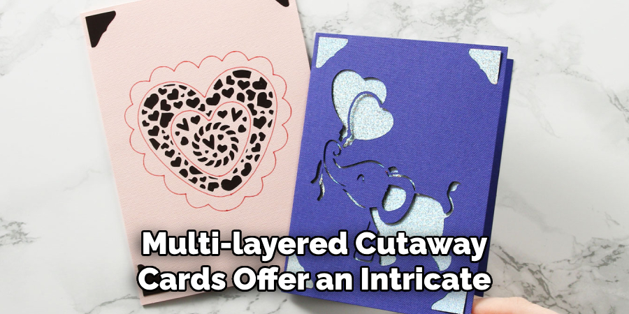 Multi-layered Cutaway Cards Offer an Intricate