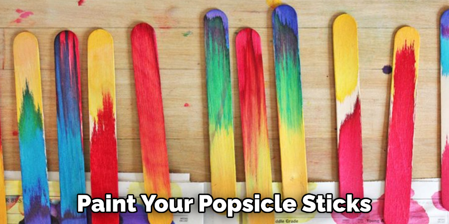 Paint Your Popsicle Sticks