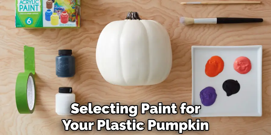 Selecting Paint for Your Plastic Pumpkin