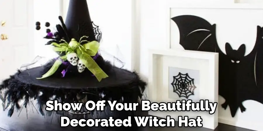 Show Off Your Beautifully Decorated Witch Hat