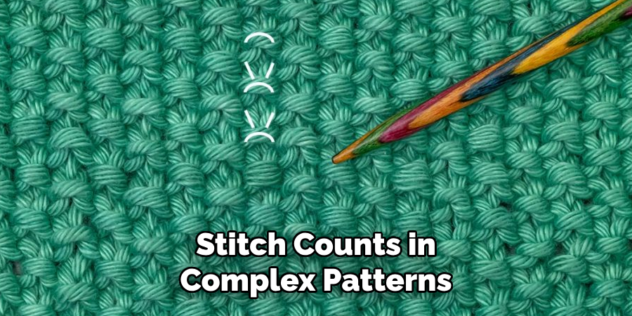 Stitch Counts in Complex Patterns