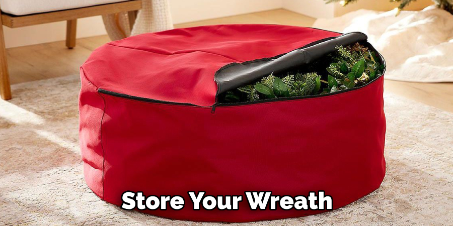 Store Your Wreath