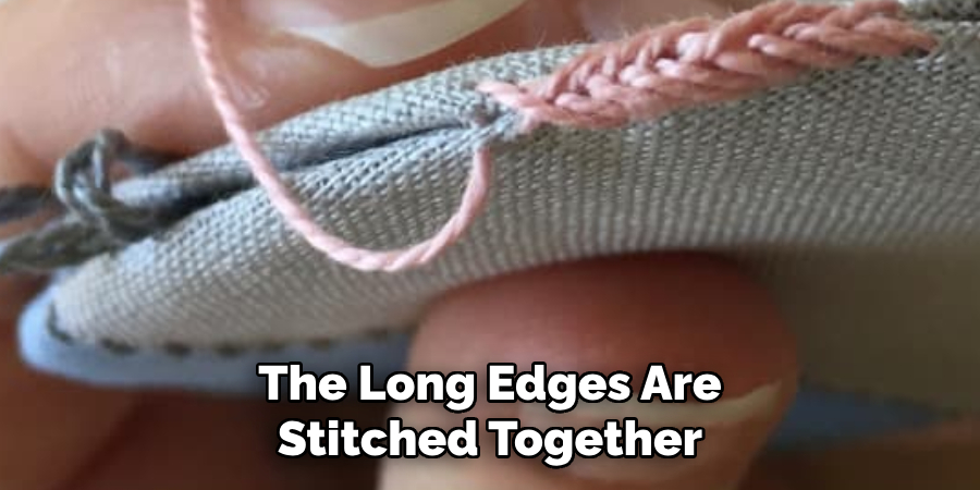 The Long Edges Are Stitched Together