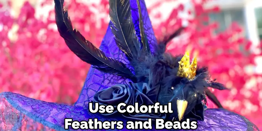 Use Colorful Feathers and Beads