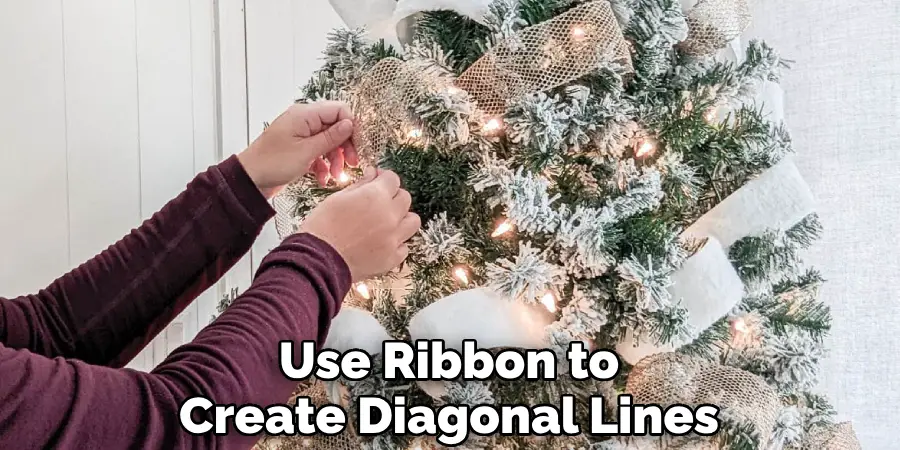 Use Ribbon to Create Diagonal Lines