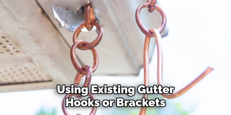 Using Existing Gutter Hooks or Brackets