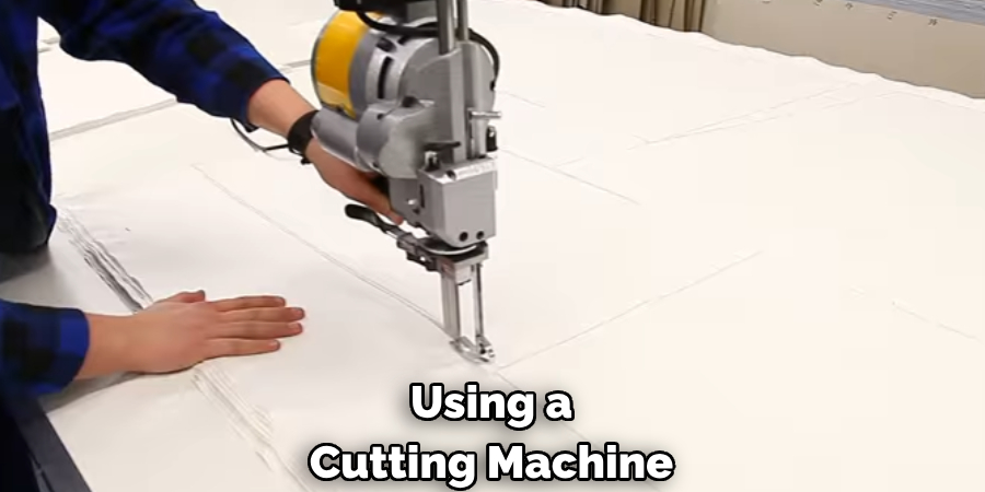 Using a Cutting Machine