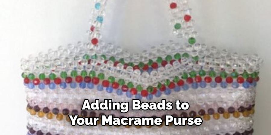 Adding Beads to Your Macrame Purse