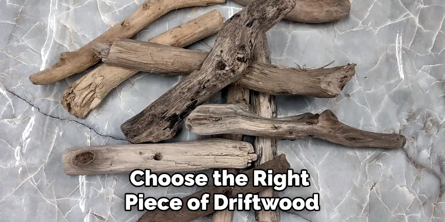 Choose the Right Piece of Driftwood