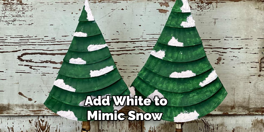 Add White to Mimic Snow