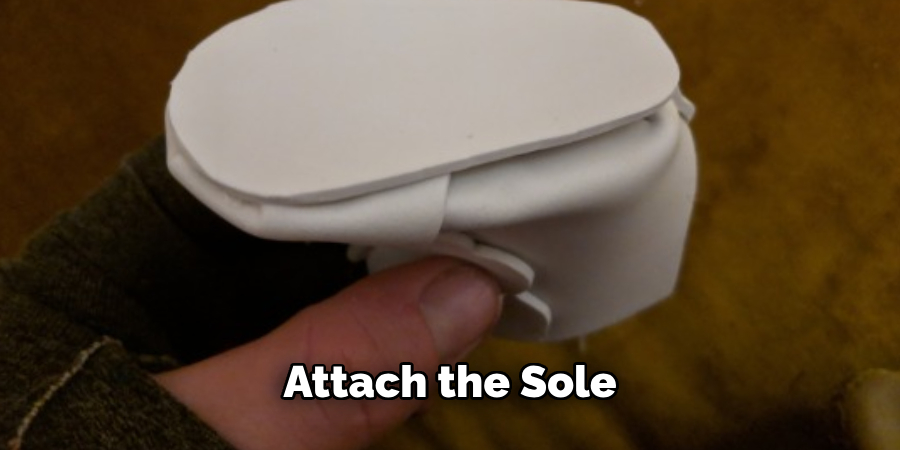 Attach the Sole