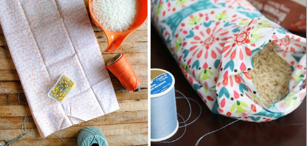 How to Make Rice Bag Heating Pad