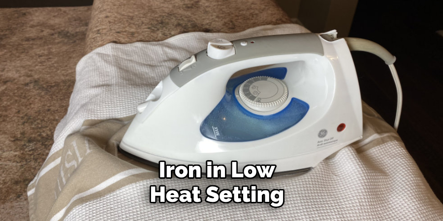 Iron in Low Heat Setting