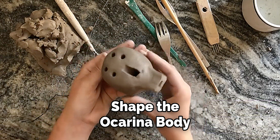 Shape the Ocarina Body