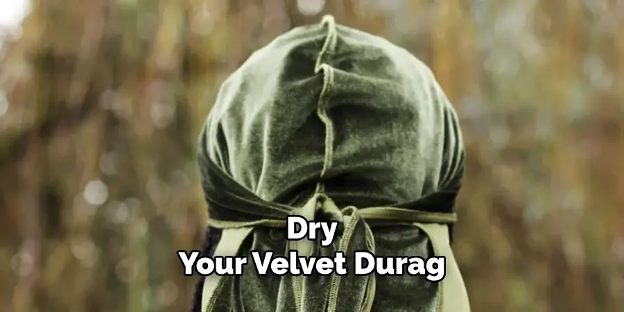 Dry Your Velvet Durag