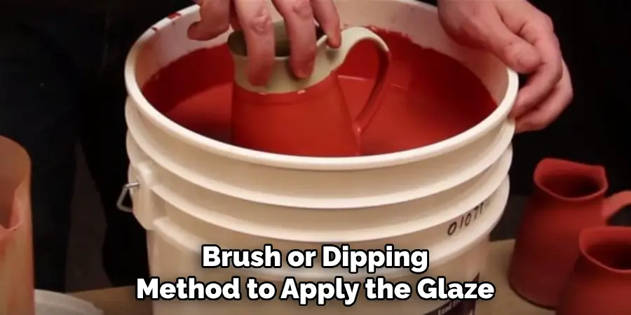 Brush or Dipping Method to Apply the Glaze