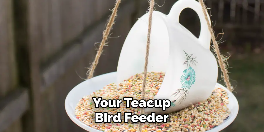 Your Teacup Bird Feeder