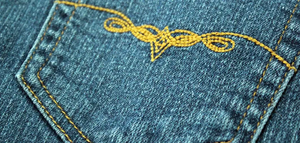 How to Embroider on Denim