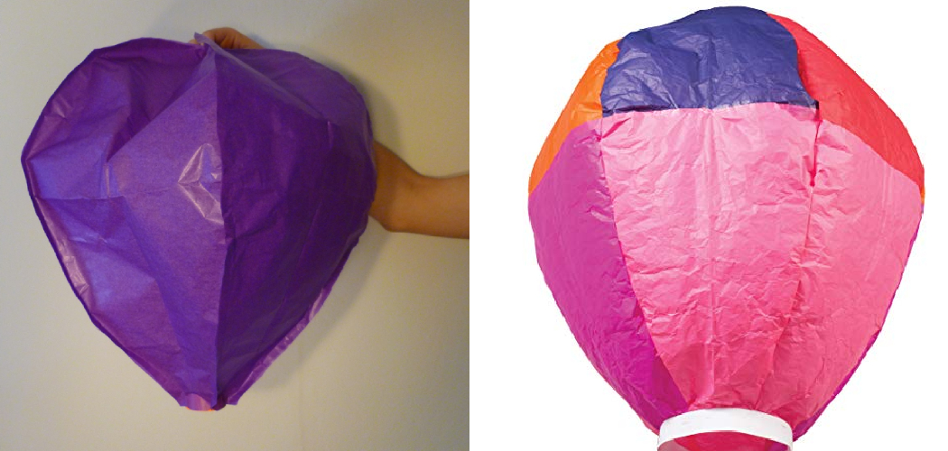 How to Make Hot Air Balloon Out of Tissue Paper