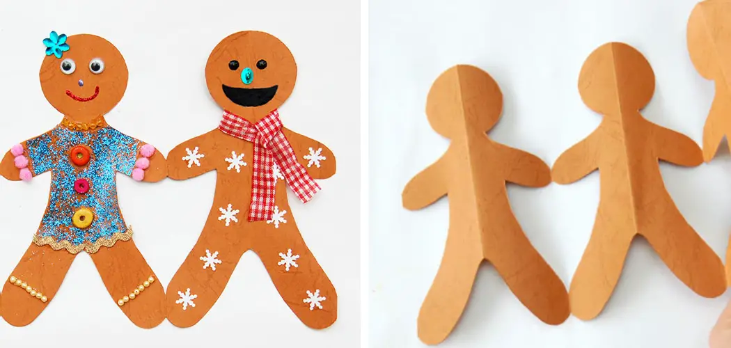 How to Make Paper Gingerbread Man