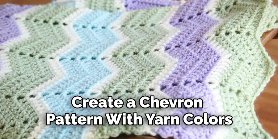 Create a Chevron Pattern With Yarn Colors