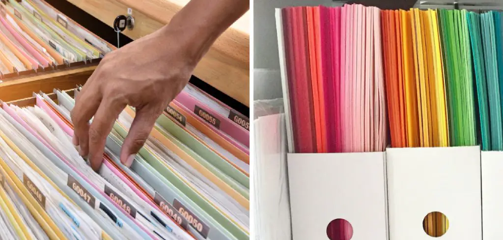 How to Build Scrapbook Paper Storage