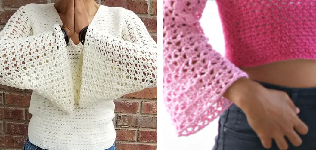 How to Crochet Bell Sleeves