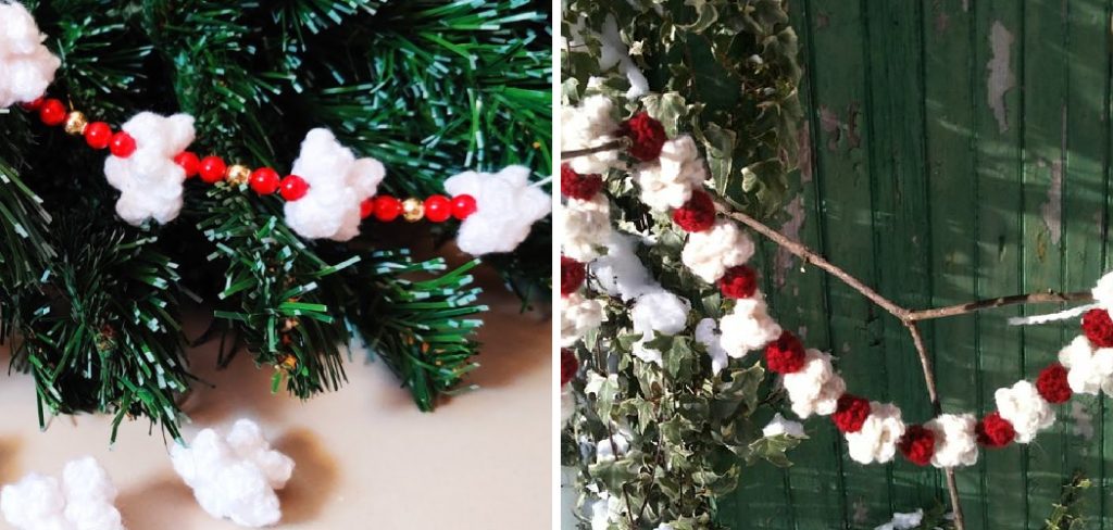 How to Crochet Popcorn Garland