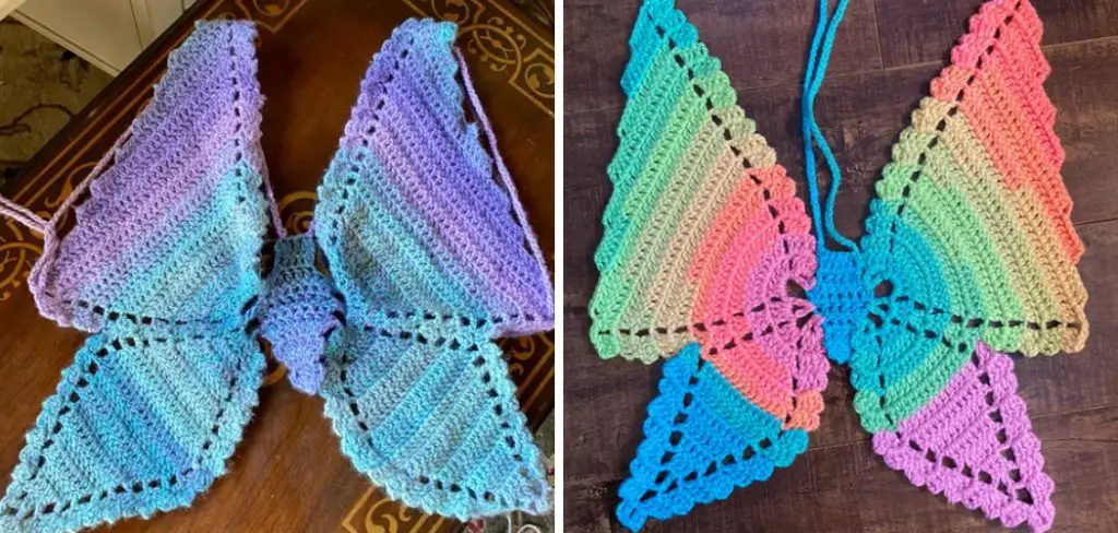How to Crochet a Butterfly Top