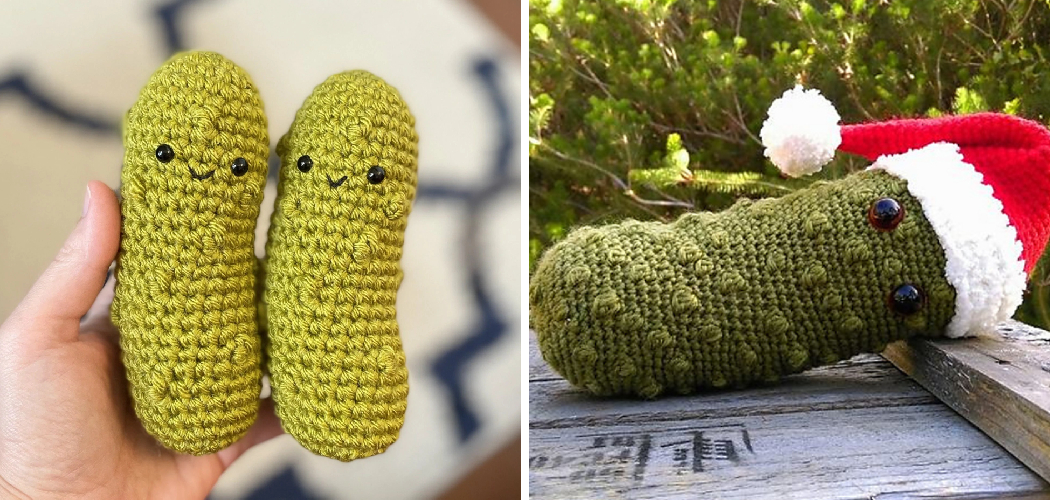 How to Crochet a Pickle