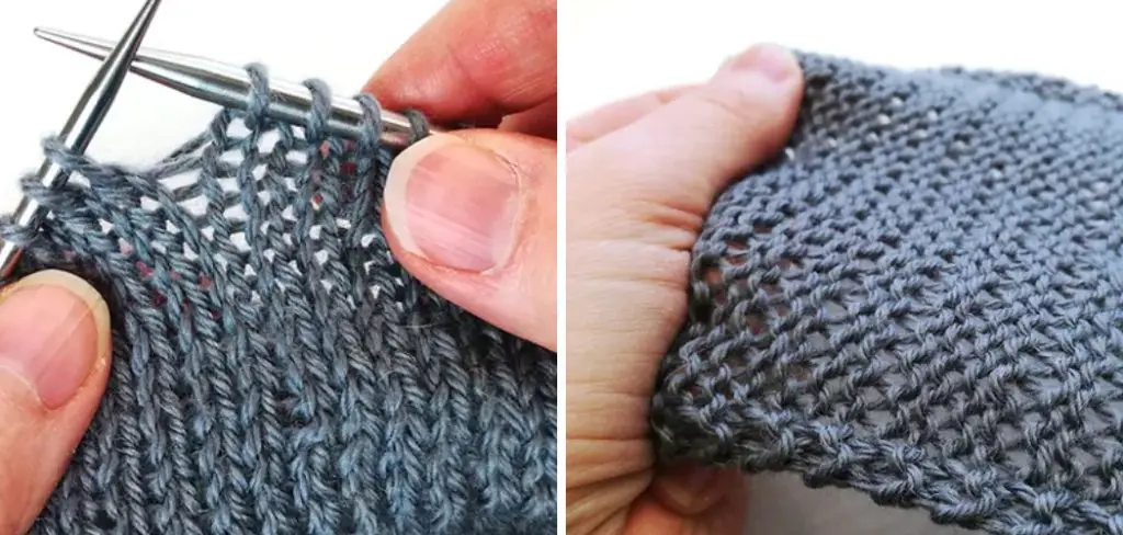 How to Fix Rowing Out in Knitting