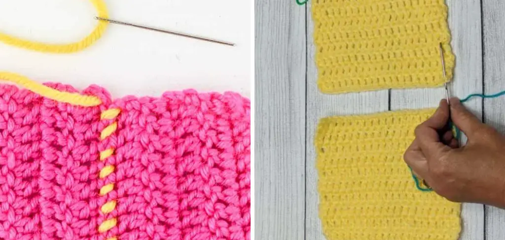 How to Join Crochet Side Seams