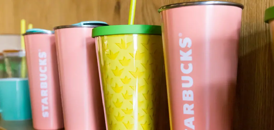 How to Wrap a Tumbler With Straw