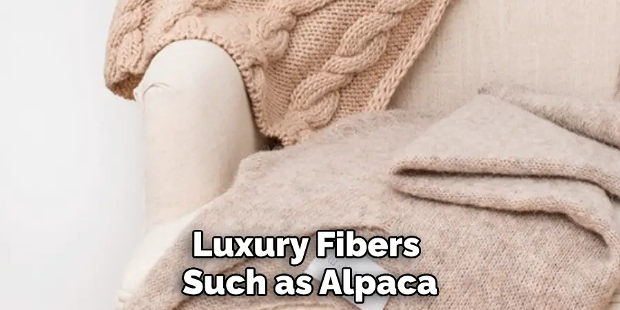 Luxury Fibers Such as Alpaca