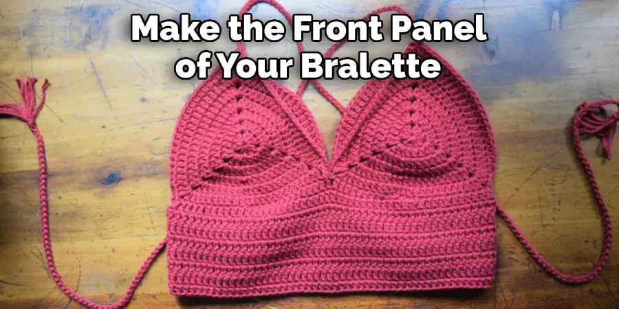  Make the Front Panel of Your Bralette