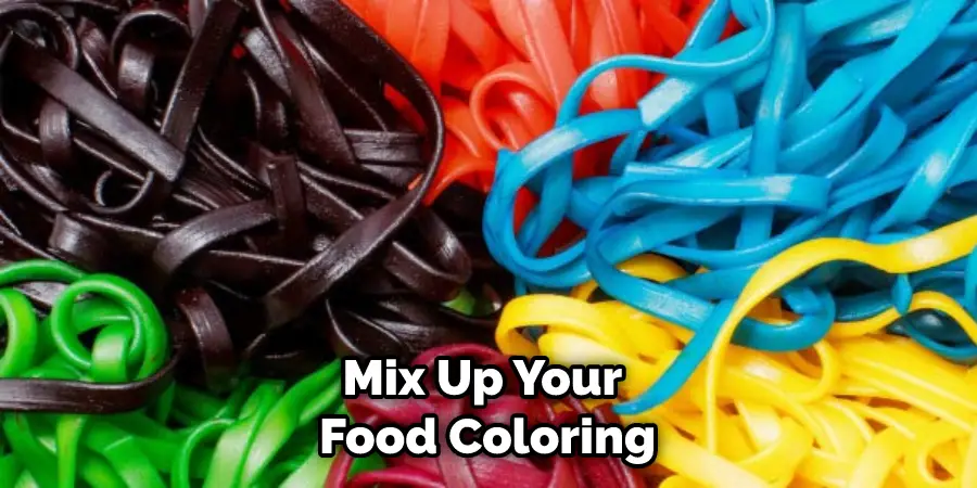 Mix Up Your Food Coloring