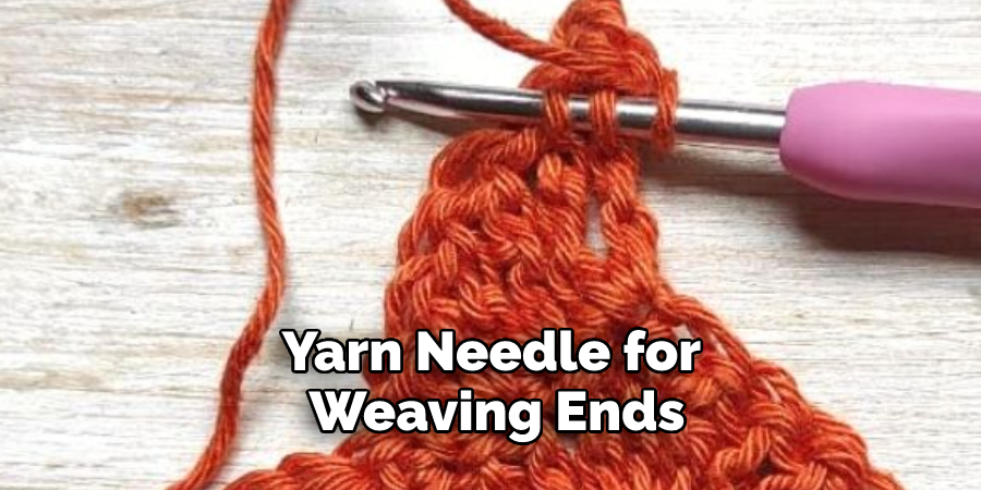 Yarn Needle for Weaving Ends