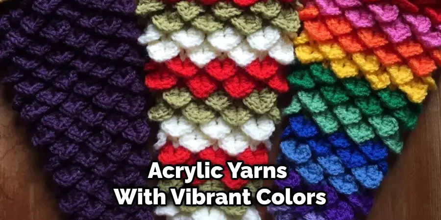 Acrylic Yarns With Vibrant Colors
